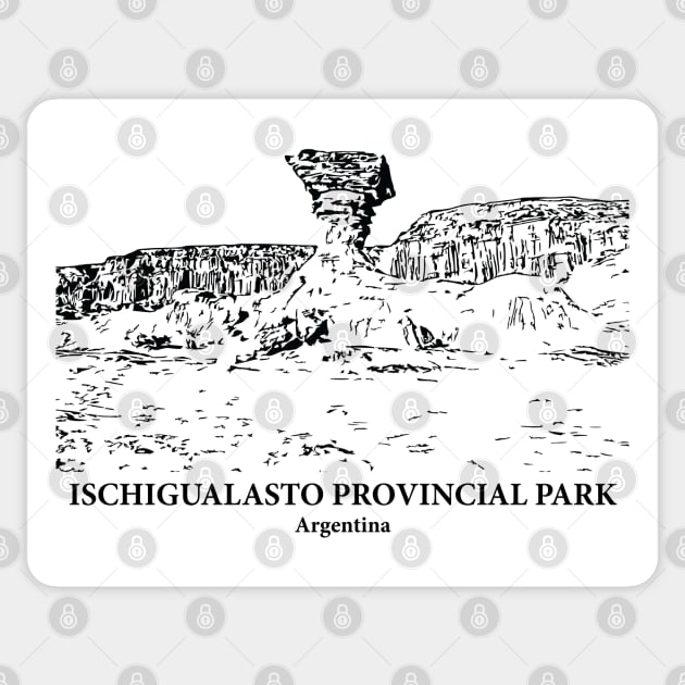 Ischigualasto Provincial Park - Argentina Sticker by Lakeric
